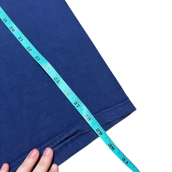 Vintage 90s Champion Men’s Authentic Athletic Blue Big Logo T-Shirt USA Size XL - Picture 8 of 8